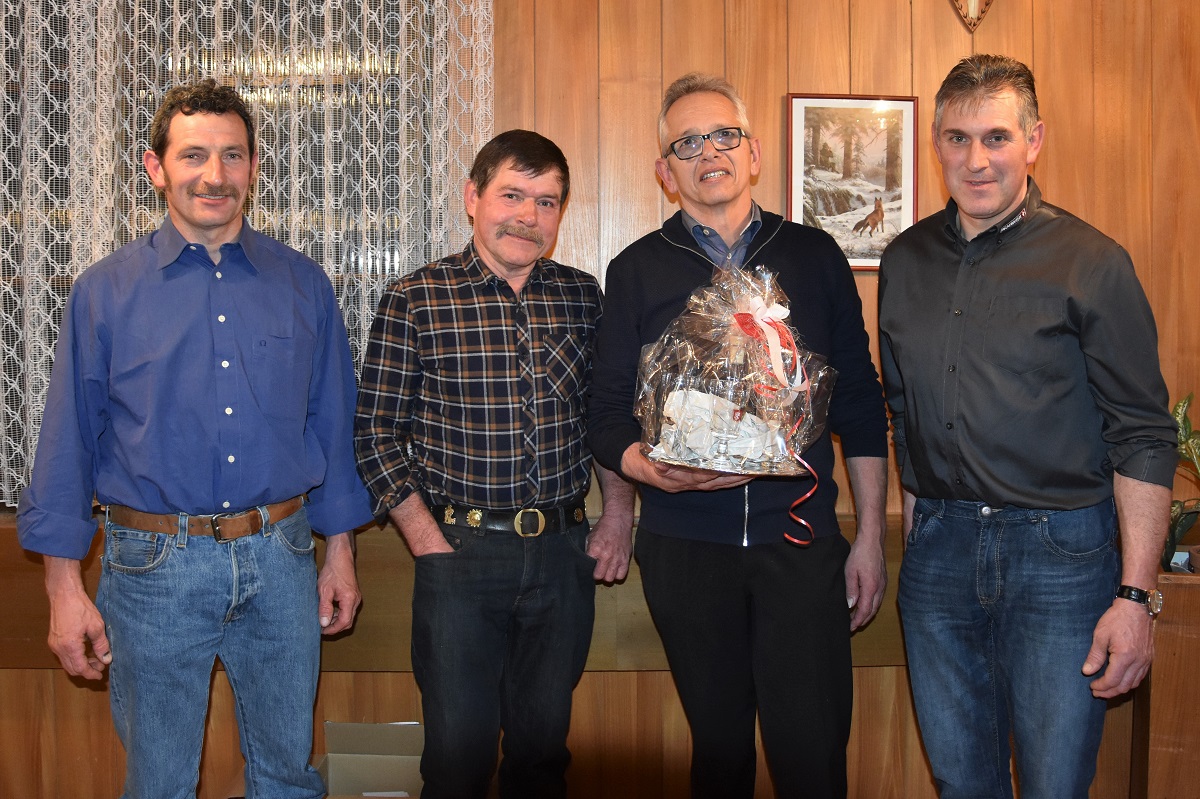 Thomas Roth Balz Blättler Walter Lussi und Walter Durrer 2